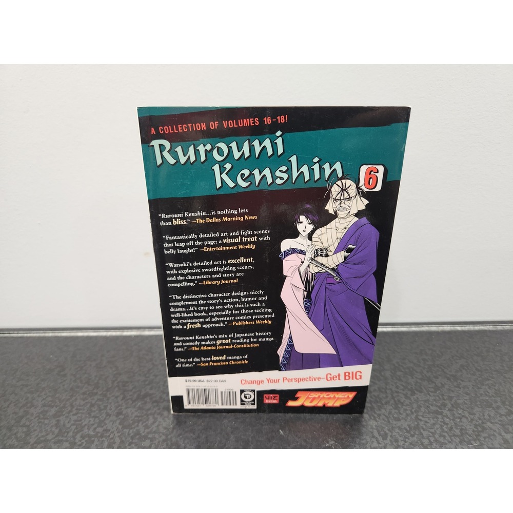 Rurouni Kenshin Vizbig Edition Vol 6 Manga 3-in-1 Nobuhiro Watsuki Shonen Jump - Picture 4 of 10